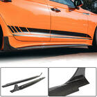 Audi A5 2016-2025 Side Skirts 2021-2025 V1 (for Sportback, Carbon) photo 1