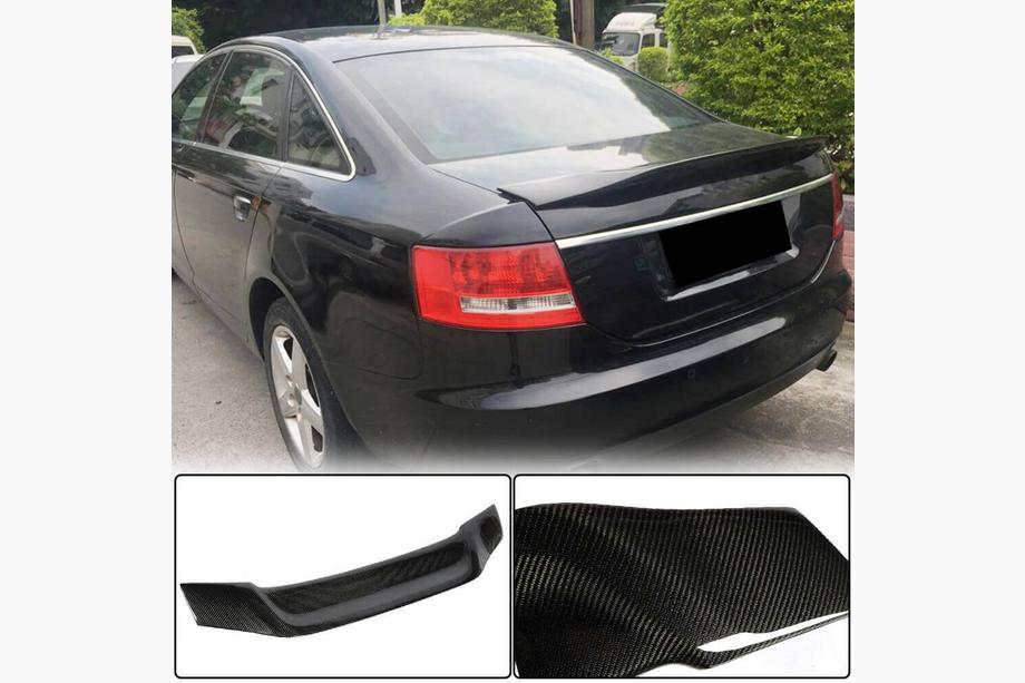 Audi A6 C6 2004-2011 Spoiler V1 (Carbon) Photo 1