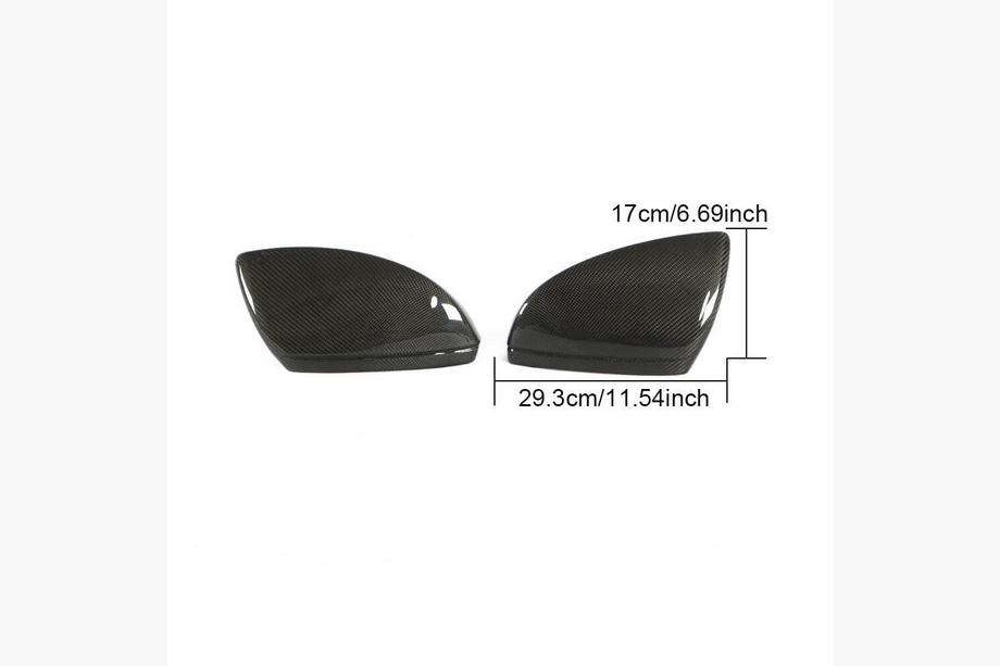 Audi A6 C8 2018–2025 Mirror Covers V1 (Carbon) Photo 5