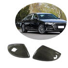 Audi A6 C8 2018–2025 Mirror Covers Replacement Style (Carbon) V2 photo 1