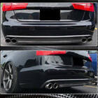Audi A6 C7 2011-2017 Rear Bumper Diffuser Carbon (for Base 2011-2014) photo 3