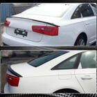 Audi A6 C7 2011-2017 Spoiler Lip V4 (Carbon) photo 4