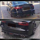 Audi A6 C7 2011-2017 Rear Bumper Diffuser Carbon (for Base 2014-2018) photo 4