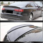 Audi A6 C7 2011-2017 Lip Spoiler V2 (Carbon) photo 5