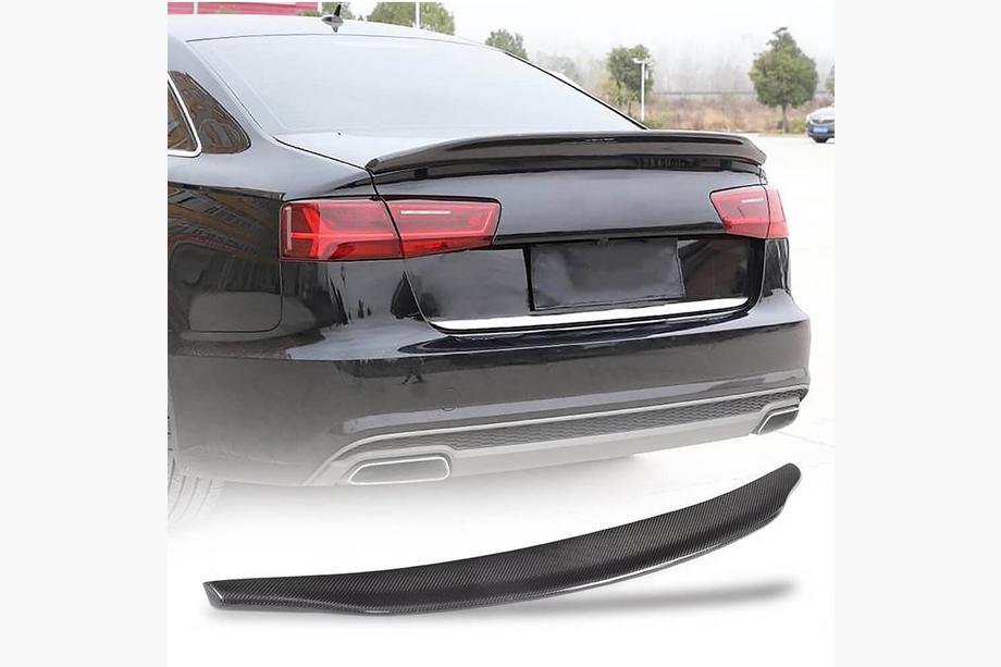 Audi A6 C7 2011-2017 Lip Spoiler V2 (Carbon) Image