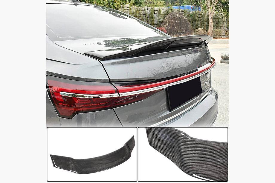 Audi A6 C8 2018–2025 V1 Spoiler (for Sedan, Carbon) Image