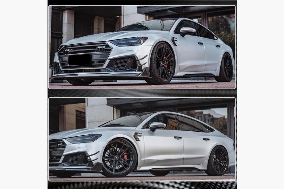 Audi A7 2018- Fender Covers (2018-2022, Dry Carbon) Photo 3