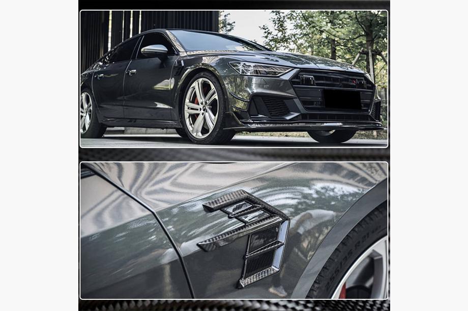 Audi A7 2018- Fender Covers (2018-2022, Dry Carbon) Photo 4