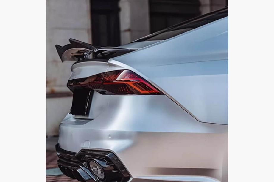 Audi A7 2018- Spoiler V3 (Carbon) Photo 9