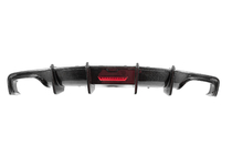 Audi A7 2010-2018 Rear Bumper Diffuser (for S-Line, 2014-2018, Carbon) photo 2