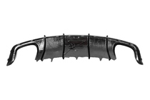 Audi A7 2010-2018 Rear Bumper Diffuser (for S-Line, 2014-2018, Carbon) photo 8