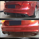 Audi A7 2010-2018 Rear Bumper Diffuser V3 (for S-Line, 2010-2014, Carbon) photo 3