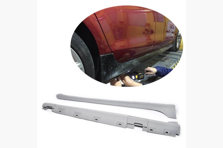 Audi A7 2010-2018 Side Skirts (2010-2014, primed) Image