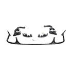 Audi Q8 2018- Rear bumper diffuser with exhaust tips (Black) photo 5