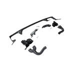 Audi Q8 2018- Rear bumper diffuser with exhaust tips (Black) photo 7