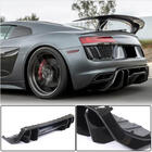 Audi R8 2015- Rear Bumper Diffuser V1 (2015-2020, Carbon) photo 1