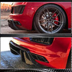 Audi R8 2015- Rear Bumper Diffuser V1 (2015-2020, Carbon) photo 3