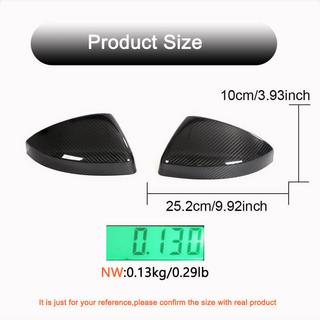 Mirror Covers Replacement Style (Carbon) photo 3