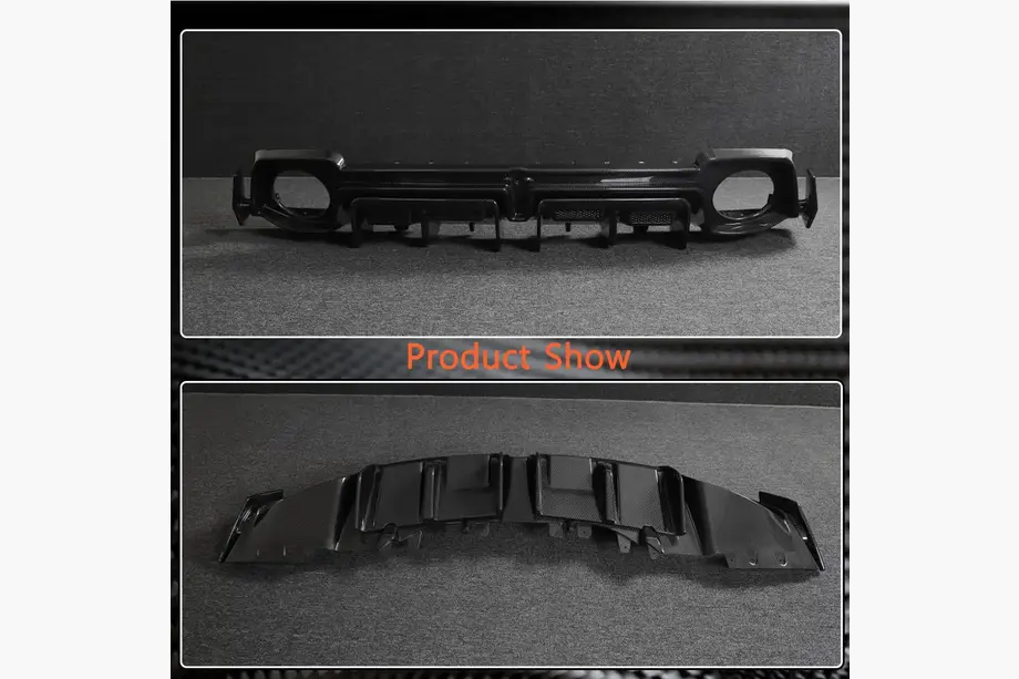 Rear Diffuser V1 (for Spyder 2020+, Carbon) photo 3