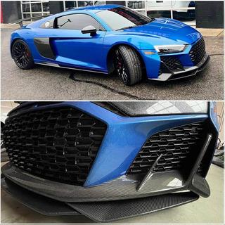 Front Bumper Lip V1 Overlay (Carbon) photo 3