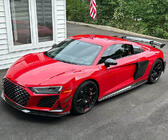Audi R8 2015- Front Bumper Lip V2 (2023+, Carbon) photo 5