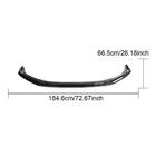 Audi R8 2015- Front Bumper Lip V2 (2023+, Carbon) photo 10
