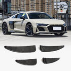 Audi R8 2015- Front bumper extensions (2023+, Carbon) photo 1