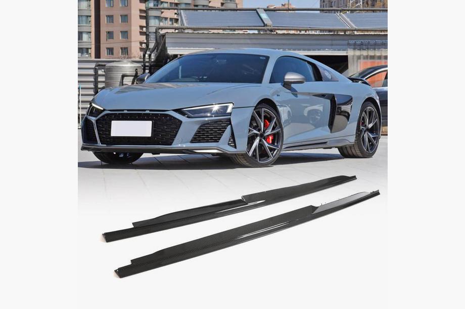 Audi R8 2015- Side Skirts V1 (Carbon) Image