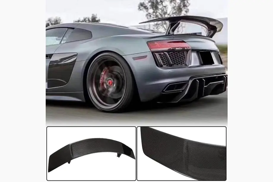 Audi R8 2015- Spoiler V1 (Carbon) Image