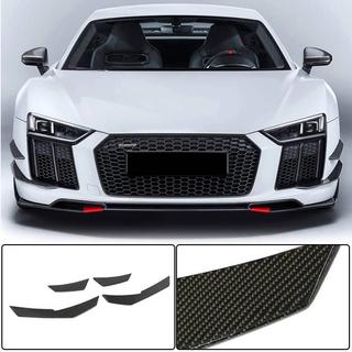 Front bumper extensions V3 (2015-2020, Carbon) photo 1