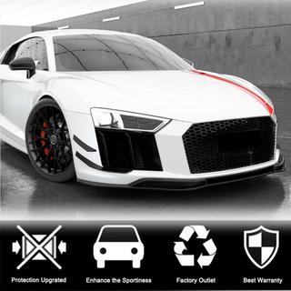 Front Bumper Lip V3 (2015-2020, Carbon) photo 3