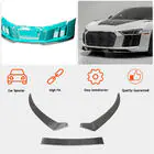 Audi R8 2015- Front Bumper Lip V1 (2015-2020, Carbon) photo 2