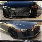 Audi R8 2015- Front Bumper Lip V1 (2015-2020, Carbon) photo 4