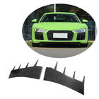 Audi R8 2015- Front bumper extensions V2 (2015-2020, Carbon) photo 1