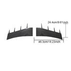 Audi R8 2015- Front bumper extensions V2 (2015-2020, Carbon) photo 6