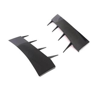Front bumper extensions V2 (2015-2020, Carbon) photo 4