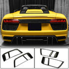 Audi R8 2015- Rear bumper covers (2015-2020, Carbon) photo 1