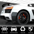 Audi R8 2015- Rear bumper covers (2015-2020, Carbon) photo 3