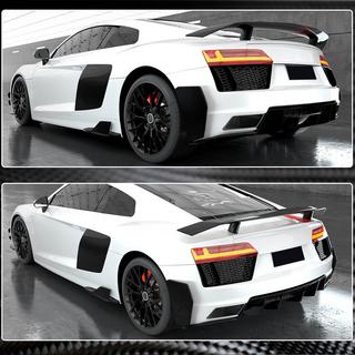 Rear bumper covers (2015-2020, Carbon) photo 4