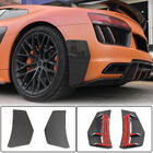 Audi R8 2015- Rear Bumper Splitters V1 (2015-2020, Carbon) photo 1