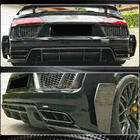 Audi R8 2015- Rear Bumper Splitters V1 (2015-2020, Carbon) photo 5
