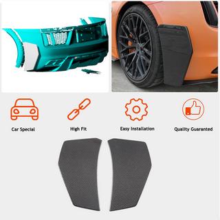 Rear Bumper Splitters V1 (2015-2020, Carbon) photo 2