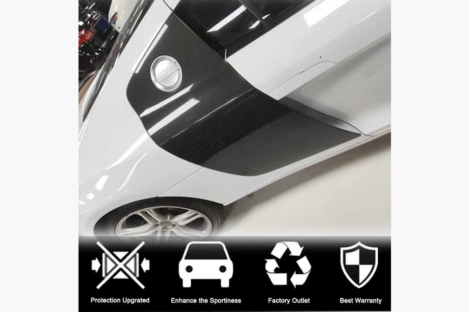 Audi R8 2006-2015 Door Trim Covers (Carbon) Photo 2