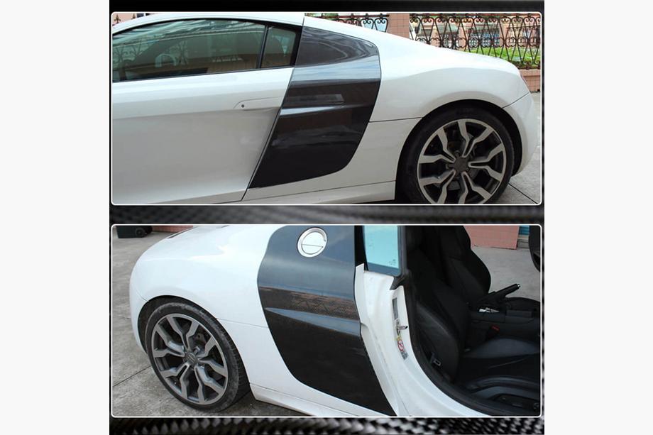 Audi R8 2006-2015 Door Trim Covers (Carbon) Photo 3