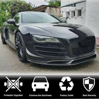 Front Bumper Lip Spoiler (Carbon) Audi R8 2006-2015 photo 2