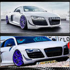 Audi R8 2006-2015 Front bumper lip (Carbon) photo 4
