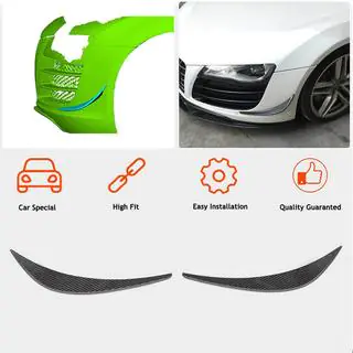 Front bumper lip (Carbon) photo 2