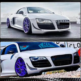 Front bumper lip (Carbon) Audi R8 2006-2015 photo 4