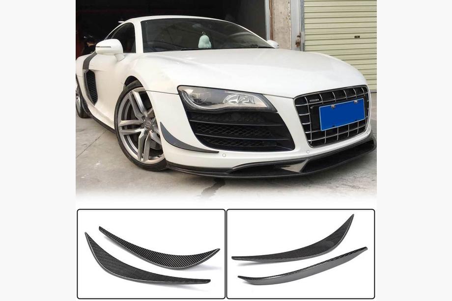 Audi R8 2006-2015 Front bumper lip (Carbon) Image