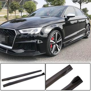 Side Skirts (for RS3 Sedan 2017-2019, Carbon Fiber) Audi A3 2012-2020 photo 1